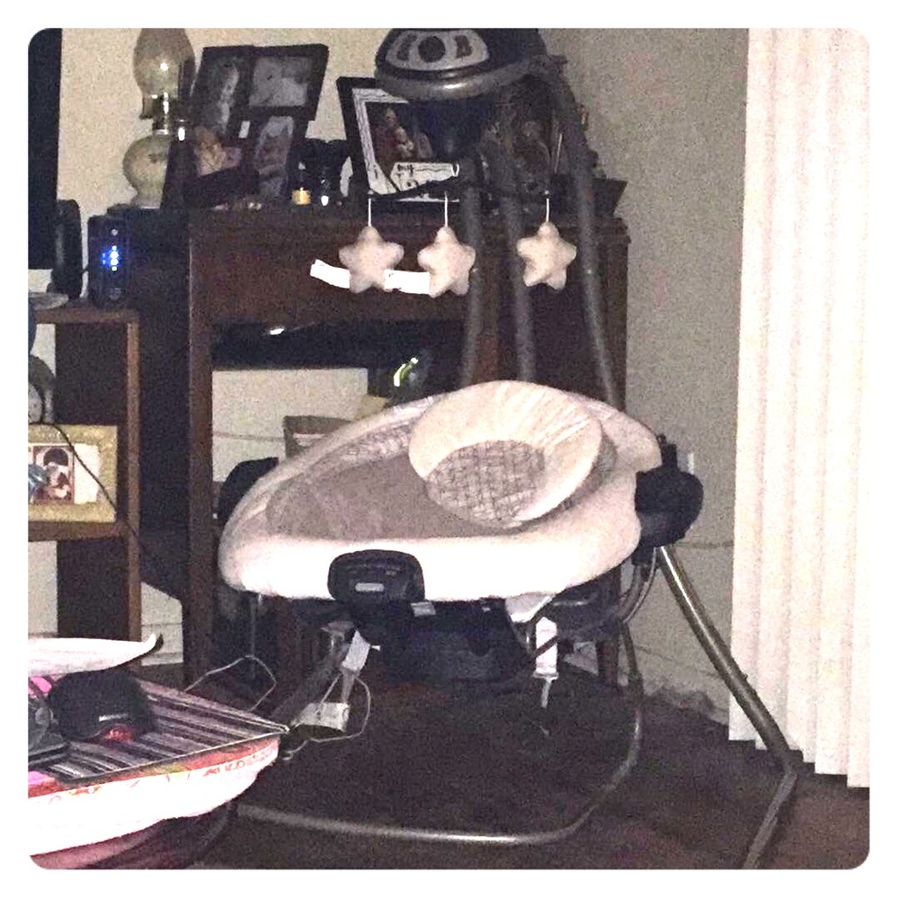 Baby swing and bouncer seat